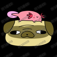 Pug Face And Axolotl V-neck Tee | Artistshot