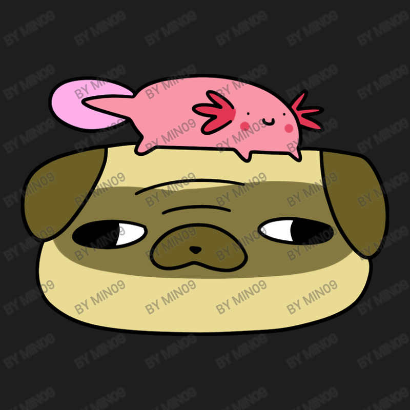 Pug Face And Axolotl Classic T-shirt | Artistshot