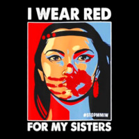 Trending I Wear Red For Mysister Native American Stop Adjustable Cap | Artistshot