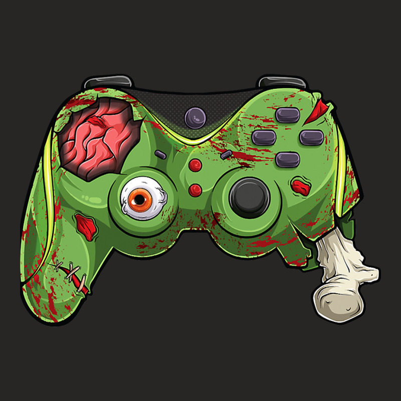 Halloween Gamer Zombie Controller Video Gamer Kids Mens Boys  Classic Ladies Fitted T-Shirt by ElizabethAtist | Artistshot