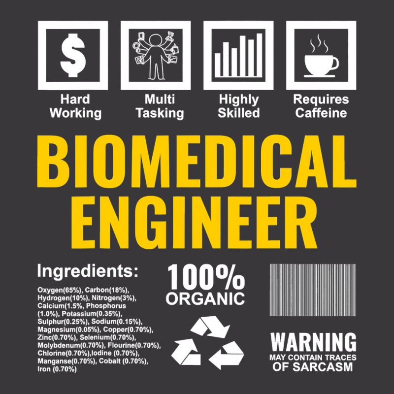 Biomedical Engineer Facts Label Biomedical Engineering Ladies Curvy T-Shirt by Rhonda | Artistshot