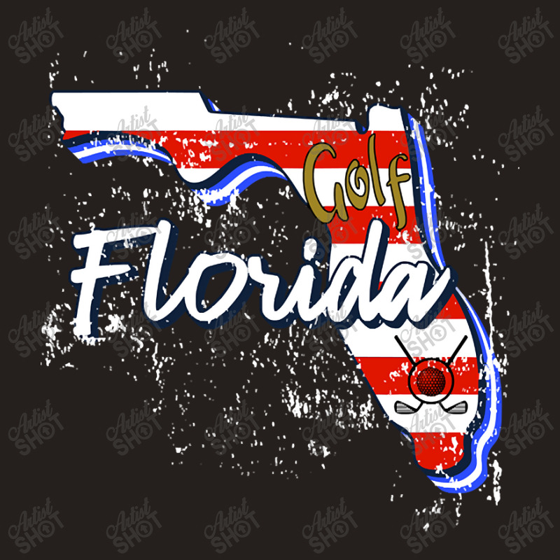 Florida Golf Tank Top by laurynvanhoose | Artistshot