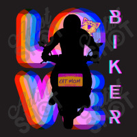 Biker And Best Rainbow Cat Mom Motorcycle Rider Waist Apron | Artistshot