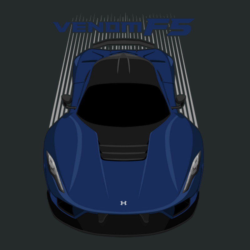 Hennessey Venom F5 Blue Women's Triblend Scoop T-shirt by GeorgieUnsicker | Artistshot