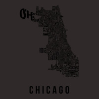 Neighborhoods Of Chicago Black Letters Love Racerback Tank | Artistshot