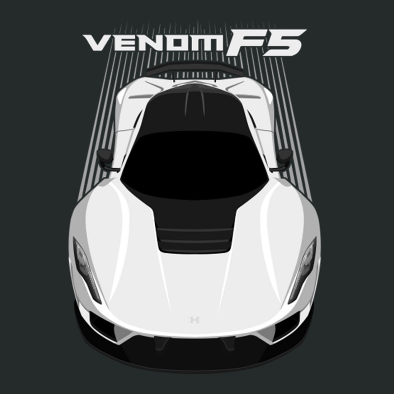 Hennessey Venom F5 White Women's Triblend Scoop T-shirt by GeorgieUnsicker | Artistshot