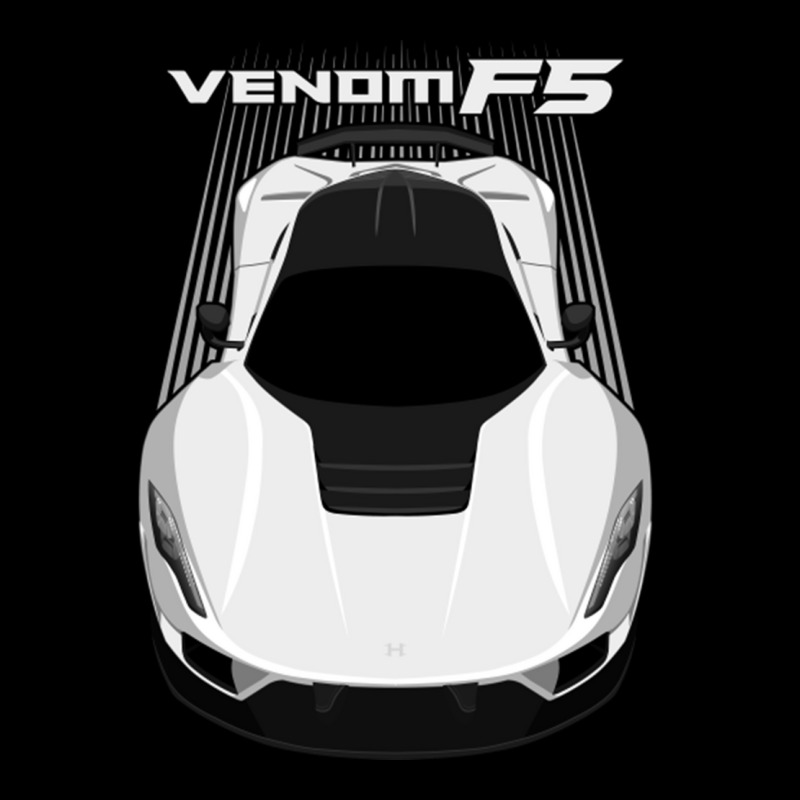 Hennessey Venom F5 White Women's V-Neck T-Shirt by GeorgieUnsicker | Artistshot