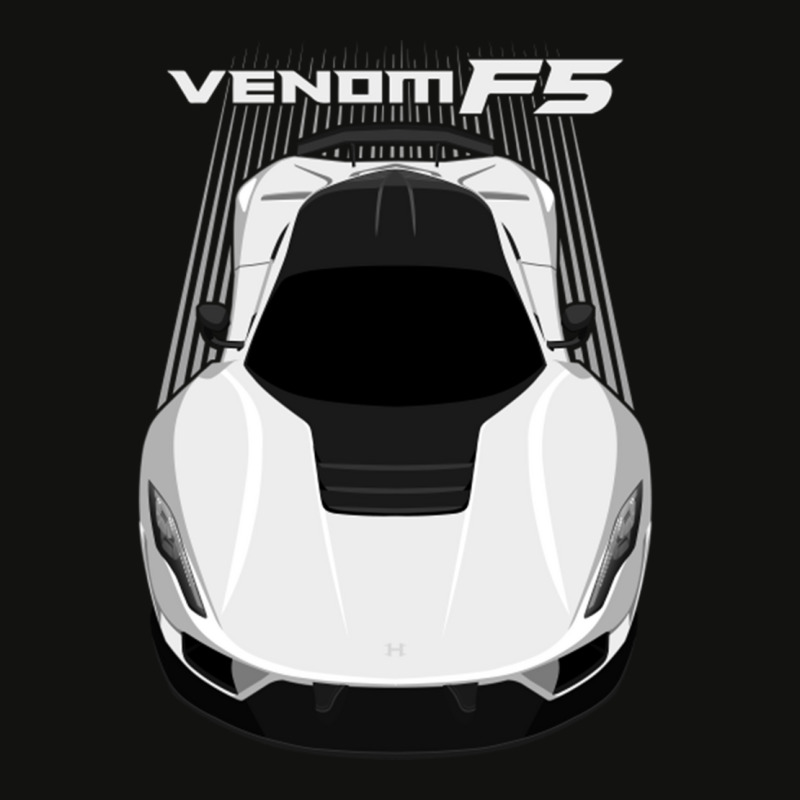 Hennessey Venom F5 White Scorecard Crop Tee by GeorgieUnsicker | Artistshot