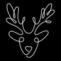 One Line Christmas Reindeer Toddler Sweatshirt | Artistshot