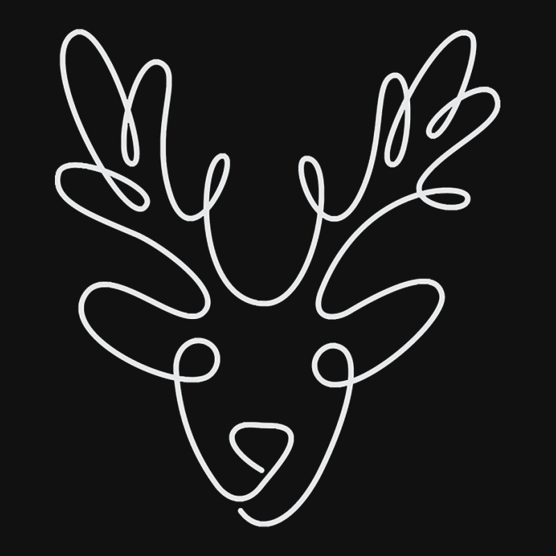 One Line Christmas Reindeer Graphic T-shirt | Artistshot