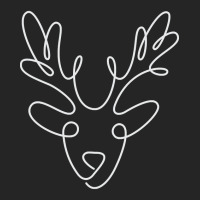 One Line Christmas Reindeer Unisex Hoodie | Artistshot