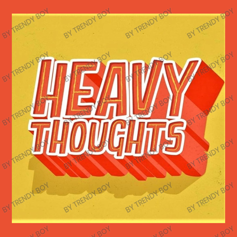 Heavy Thoughts Ladies Fitted T-Shirt by Trendy boy | Artistshot