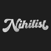 Nihilist Retro Faded Style Typography Design Classic T-shirt | Artistshot