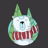 Winter Polar Bear With Scarf Ladies Curvy T-shirt | Artistshot