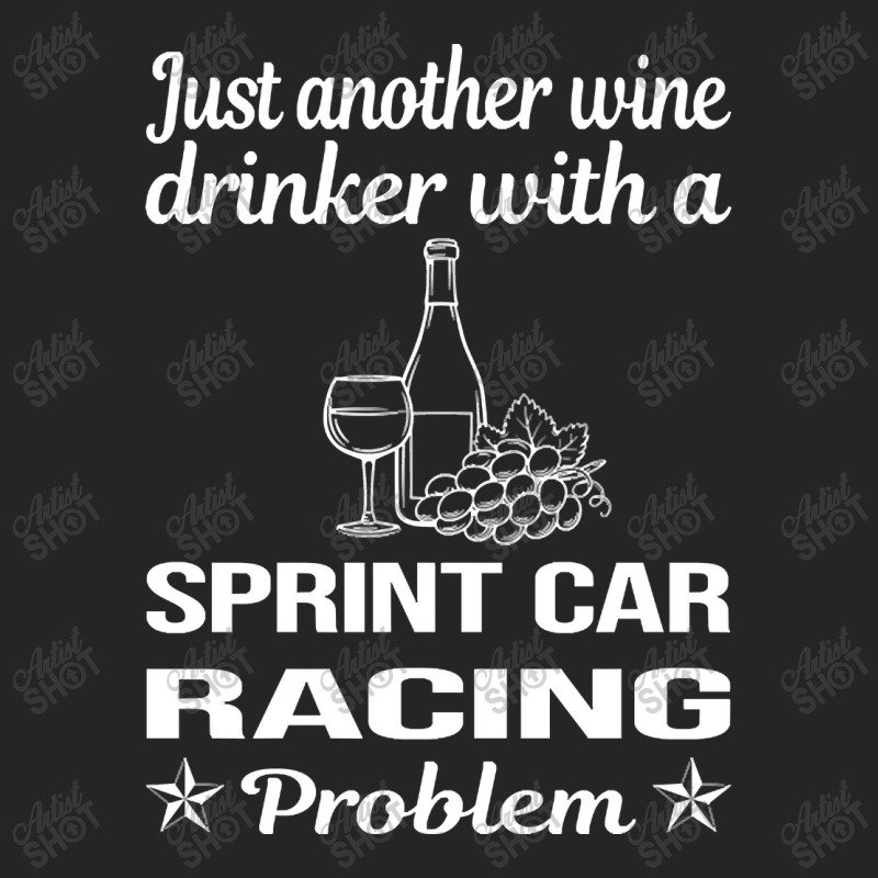 Funny Wine Drinker Sprint Car Cars Racing Unisex Hoodie | Artistshot