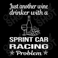 Funny Wine Drinker Sprint Car Cars Racing Men's 3/4 Sleeve Pajama Set | Artistshot