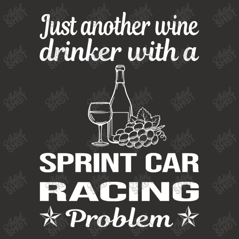 Funny Wine Drinker Sprint Car Cars Racing Champion Hoodie | Artistshot