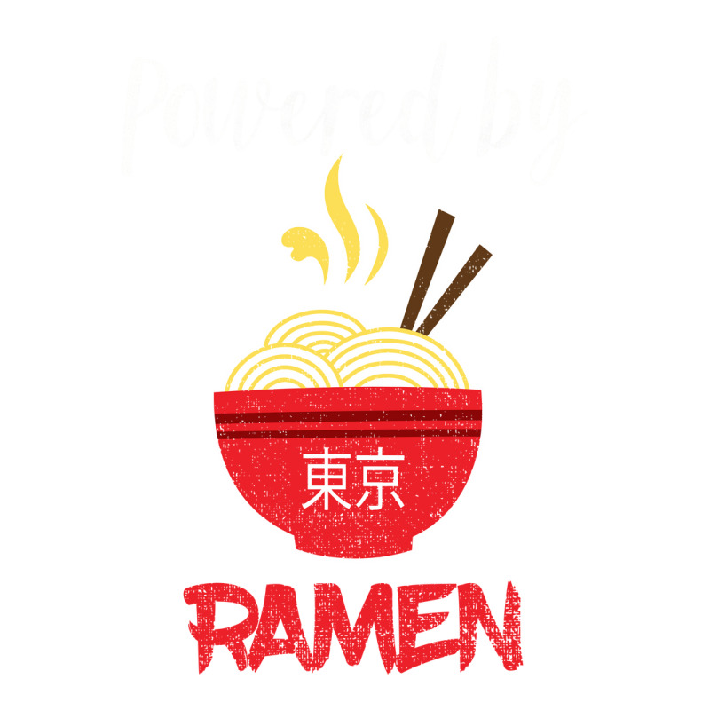 Powered By Ramen Hoodie  Vintage Retro Noodle Top V-neck Tee | Artistshot