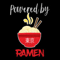 Powered By Ramen Hoodie  Vintage Retro Noodle Top Men's Long Sleeve Pajama Set | Artistshot