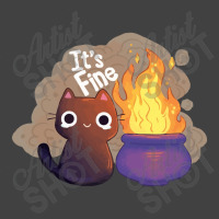 It's Fine Witchy Cat Vintage T-shirt | Artistshot