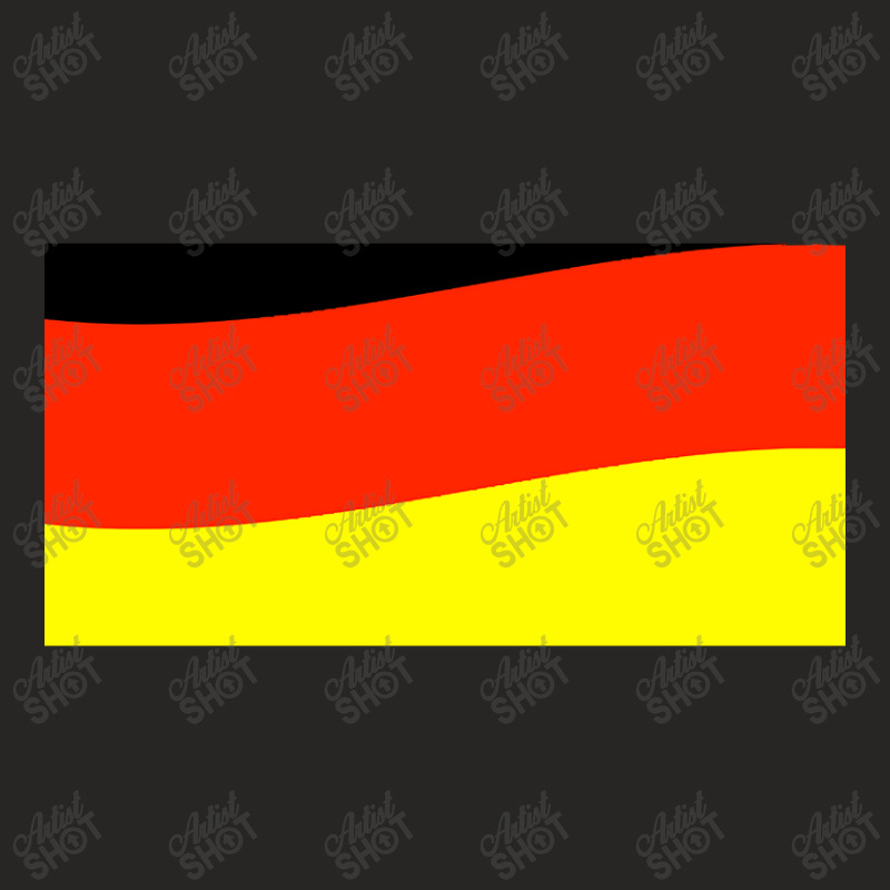 Germany Flag Ladies Fitted T-Shirt by Rios Arevalo | Artistshot