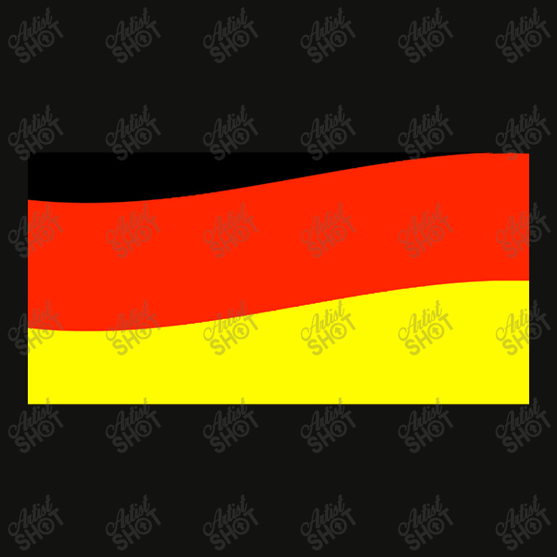 Germany Flag Scorecard Crop Tee by Rios Arevalo | Artistshot