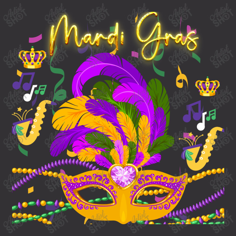 Mardi Gras Bread Vintage Hoodie | Artistshot