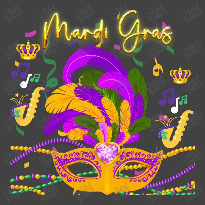 Mardi Gras Bread Vintage T-shirt | Artistshot