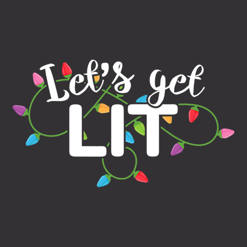 Christmas Lights  Let S Get Lit Gift Vintage Short by HANANELArtist | Artistshot