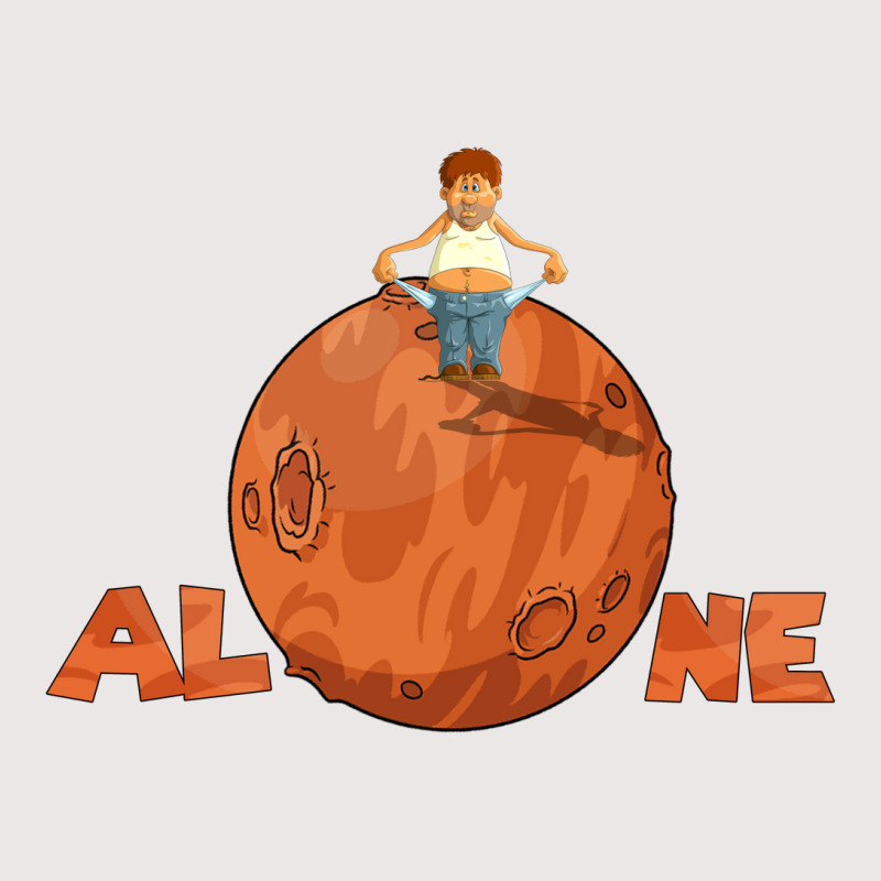 Alone Art Planet Pocket T-Shirt by alecy soon | Artistshot