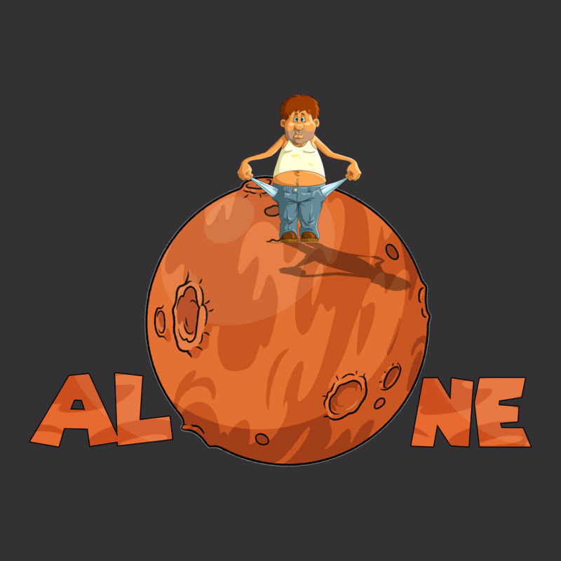 Alone Art Planet Vintage Hoodie by alecy soon | Artistshot