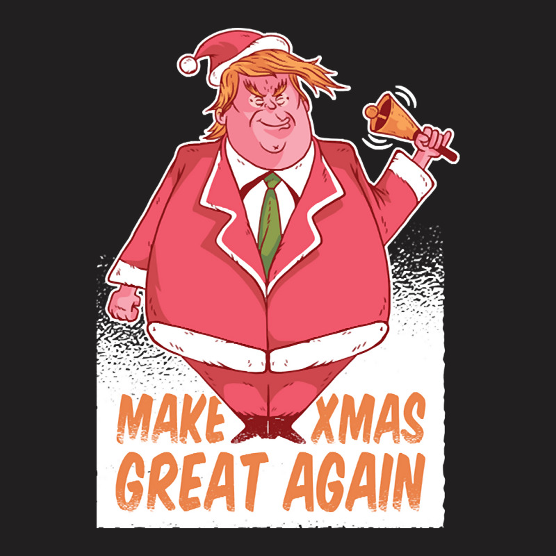 Trump Christmas Pajamas Make Xmas Great Again T-shirt | Artistshot