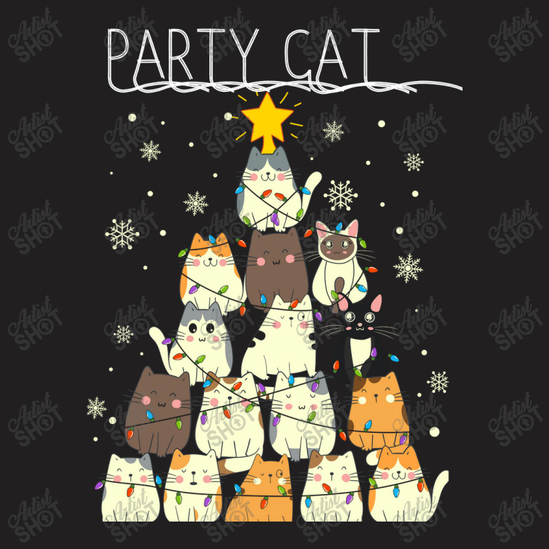 Funny Party Cat T-shirt | Artistshot