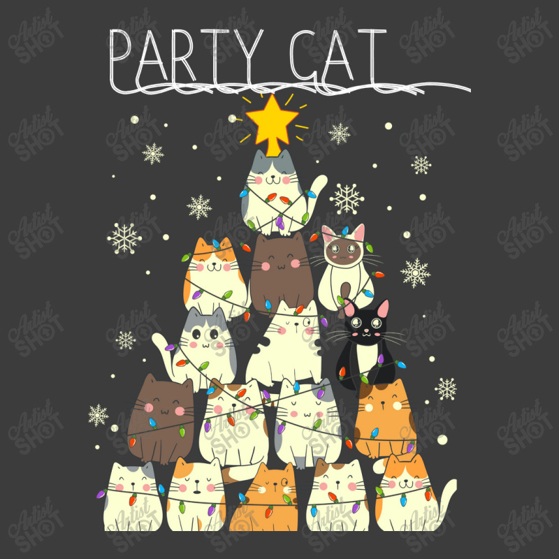 Funny Party Cat Men's Polo Shirt | Artistshot