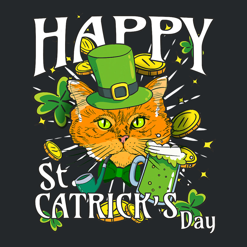 Happy St . Catricks Day Funny St Crewneck Sweatshirt | Artistshot