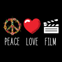 Filmmaker Film Producer Peace Love Film Videographer Women's V-neck T-shirt | Artistshot