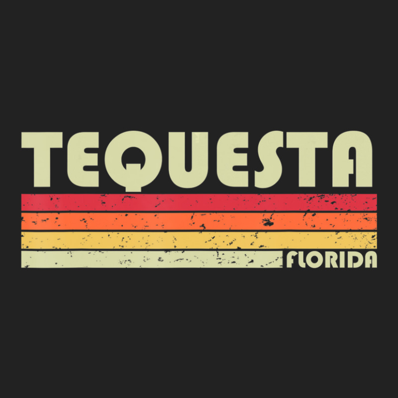 Tequesta Fl Florida City Home Roots Retro 70s 80s Backpack | Artistshot