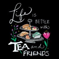 Trending Life Is Better With Tea & Friends Toddler Sweatshirt | Artistshot