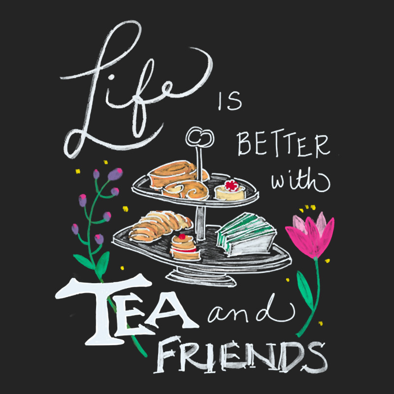 Trending Life Is Better With Tea & Friends 3/4 Sleeve Shirt by seifertmurryq3jmxs | Artistshot