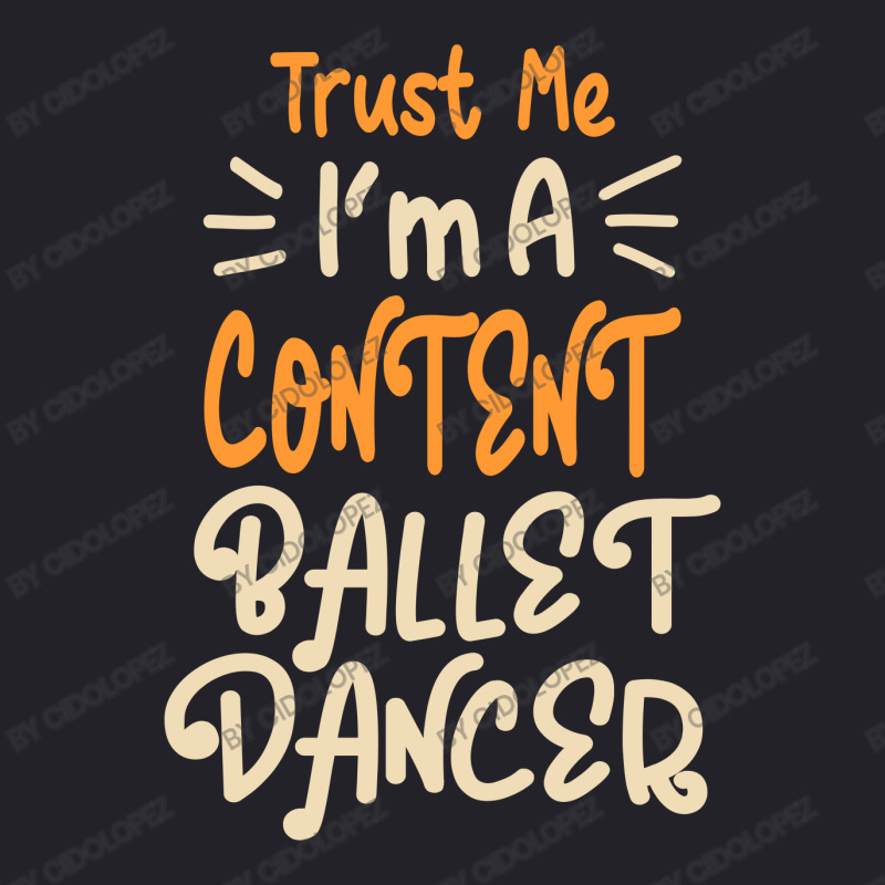 I'm A Content Ballet Dancer Unisex Sherpa-lined Denim Jacket | Artistshot