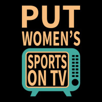 Put Women's Sports On Tv Pocket T-shirt | Artistshot