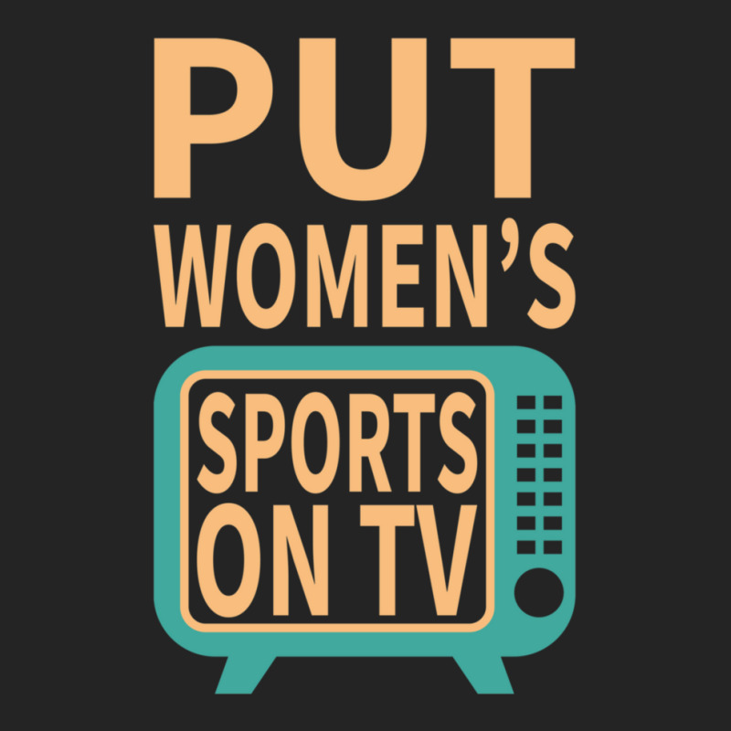 Put Women's Sports On Tv 3/4 Sleeve Shirt | Artistshot