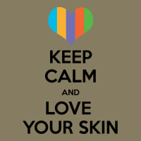 Keep Calm And Love Your Skin Flannel Shirt | Artistshot