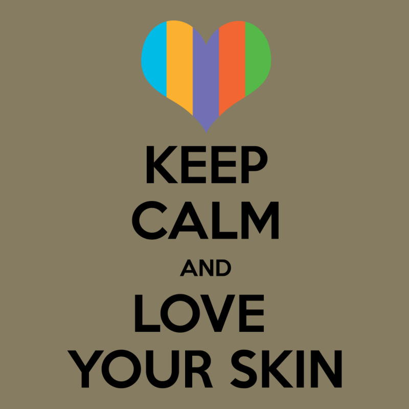 Keep Calm And Love Your Skin Flannel Shirt | Artistshot