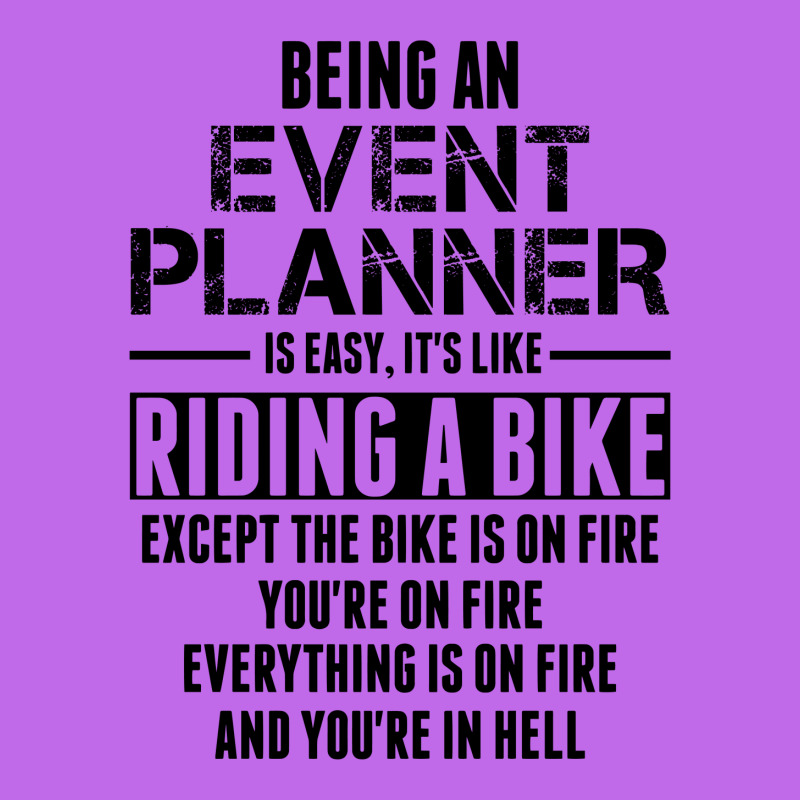 Being An Event Planner Like The Bike Is On Fire Holiday Stocking | Artistshot
