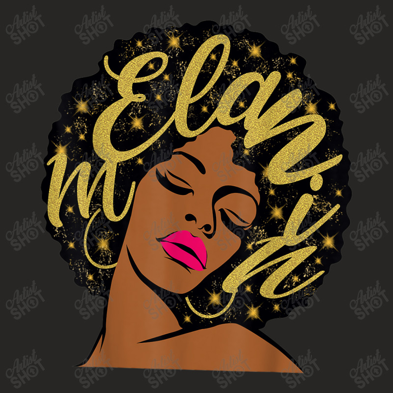 Gifts Stars Ethnic Lips Afro Diva Black Girl Magic Melanin Ladies Fitted T-Shirt by KYLEEORGE | Artistshot