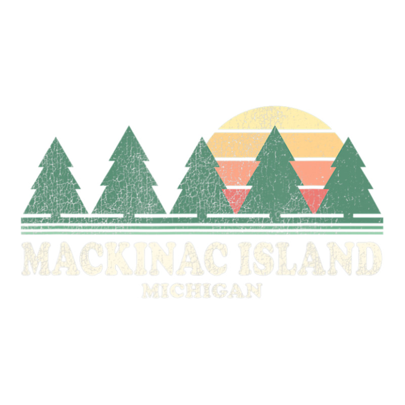 Mackinac Island Mi Vintage Throwback Retro 70s Baby Tee by michaelyounger19 | Artistshot