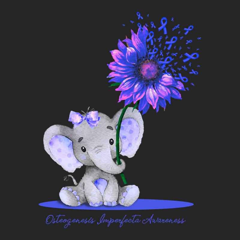 Limited Edition Osteogenesis Imperfecta Awareness Cute Elephant Sunflo Unisex Hoodie by greggjvandervor | Artistshot