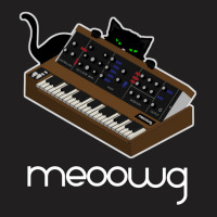 Synthesizer Cat Meow T-shirt | Artistshot