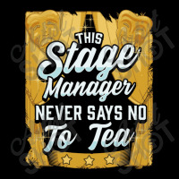 Stage Manager Never Say No To Tea Adjustable Cap | Artistshot